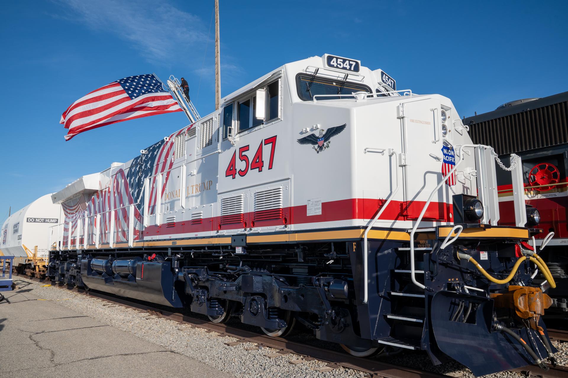 These images capture the final booster motor segments for NASA’s Artemis III mission departing Northrop Grumman’s Railyard Shipping Facility in Corinne, Utah, June 2. The eight segments will form the twin five-segment solid rocket boosters for the agency’s SLS (Space Launch System) rocket, providing more than 75% of the vehicle’s total thrust at liftoff.    Due to their immense size and weight, the booster segments are transported in specialized carriers and are being hauled by Union Pacific Railroad’s newest commemorative locomotive, No. 4547. Marking its inaugural mission, the locomotive will deliver the flight hardware to NASA’s Kennedy Space Center in Florida, where stacking operations for Artemis III are set to begin later this year. 
